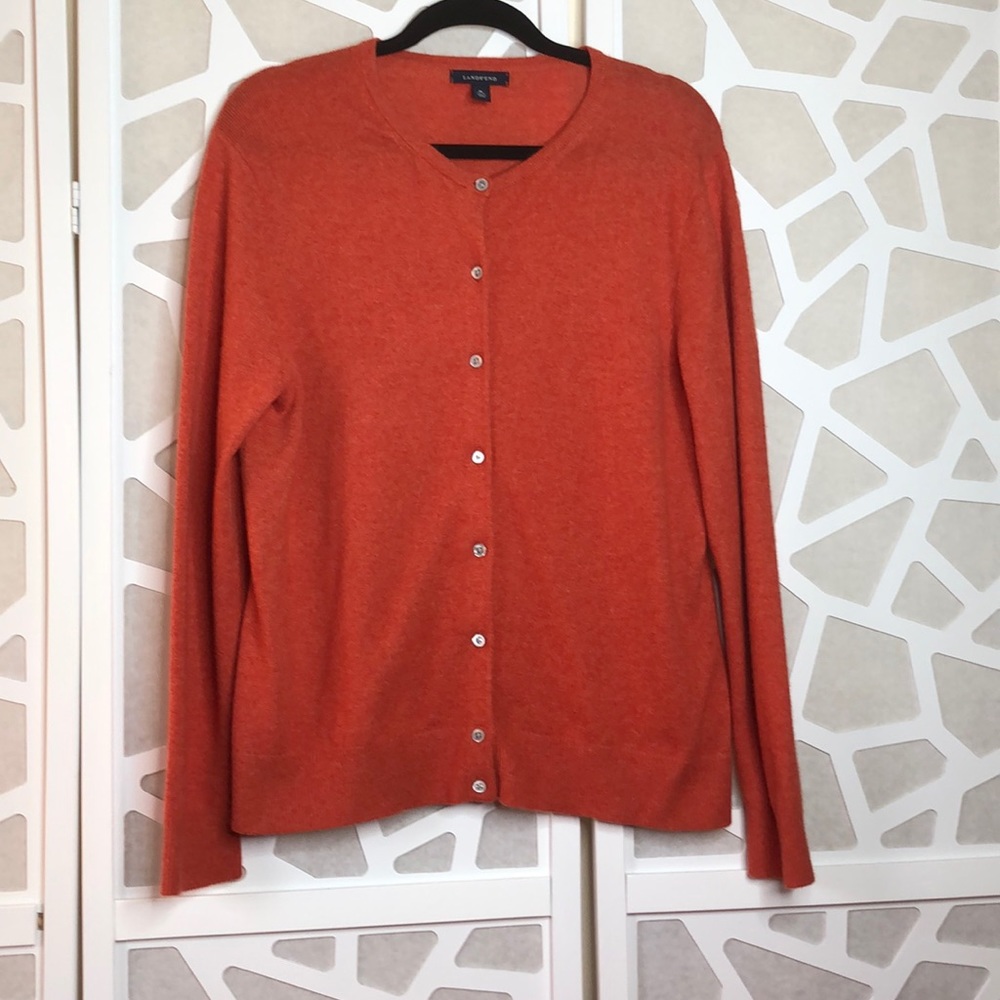 Lands End Cardigan